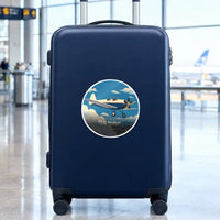Thumbnail for Ryan PT-22 Recruit - 3D - Circle Sticker - Suitcase