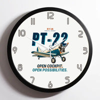 Thumbnail for Ryan PT-22 Recruit - Cartoon - Framed - White