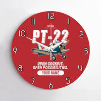 Thumbnail for Ryan PT-22 Recruit - Cartoon + Name - No Frame - Red