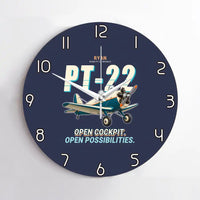 Thumbnail for Ryan PT-22 Recruit - Cartoon - No Frame - Navy Blue