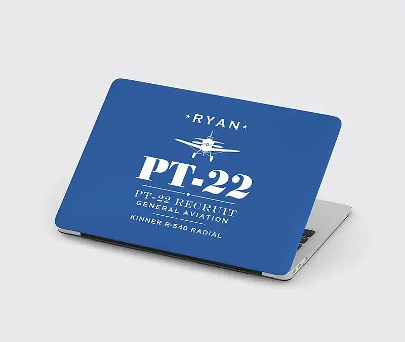 Ryan PT-22 Recruit - Heritage - MacBook Case - Blue
