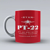 Thumbnail for Ryan PT-22 Recruit - Heritage - Mug - Red