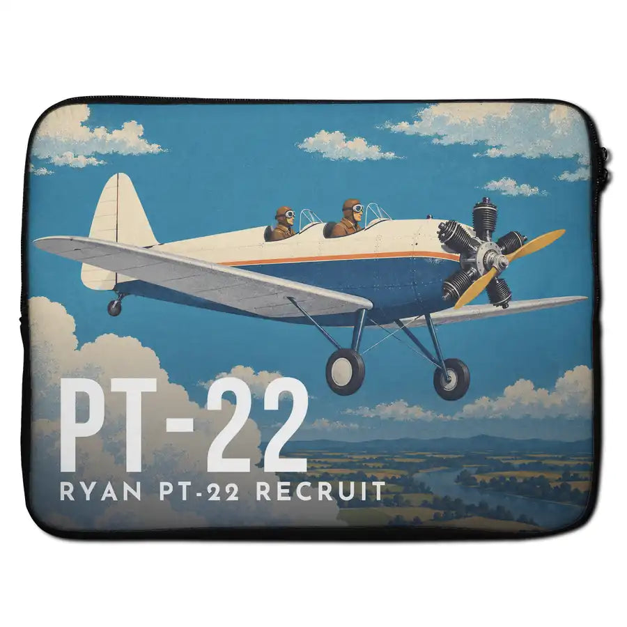 Ryan PT-22 Recruit - Laptop Sleeve