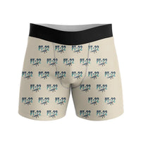 Thumbnail for Ryan PT-22 Recruit - Men Boxers - Original Pattern - Beige