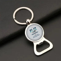 Thumbnail for Ryan PT-22 Recruit - Original - Bottle Opener Key Chain - Light Gray
