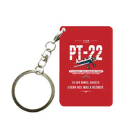 Thumbnail for Ryan PT-22 Recruit - Original - Key Chain - Red