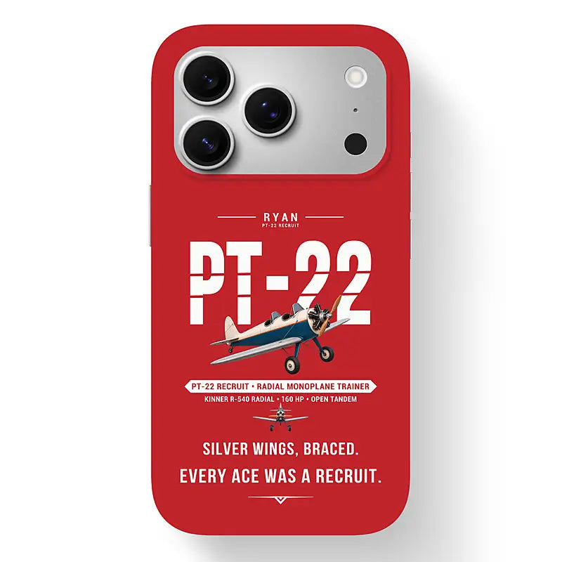 Ryan PT-22 Recruit - Original - MagSafe iPhone 17 Pro - Red