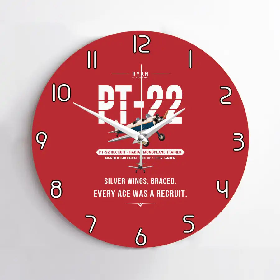 Ryan PT-22 Recruit - Original - No Frame - Red