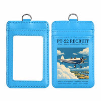 Thumbnail for Ryan PT-22 Recruit - Poster - ID Card Holder - Blue