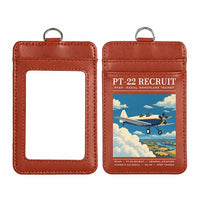 Thumbnail for Ryan PT-22 Recruit - Poster - ID Card Holder - Light Brown