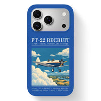Thumbnail for Ryan PT-22 Recruit - Poster - MagSafe iPhone 17 Pro - Blue