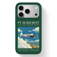 Thumbnail for Ryan PT-22 Recruit - Poster - MagSafe iPhone 17 Pro - Dark Green