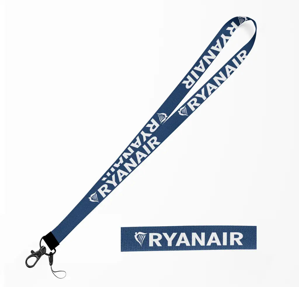 Ryanair Airlines lanyard - dark blue