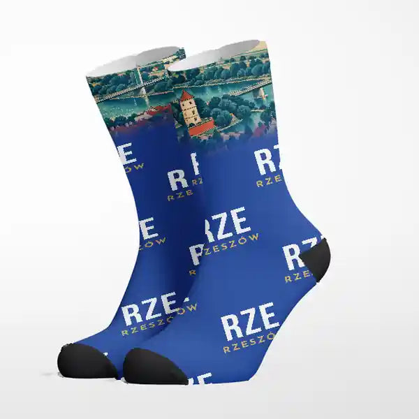 Rzeszów-Jasionka Airport (RZE) - Socks - Royal Blue