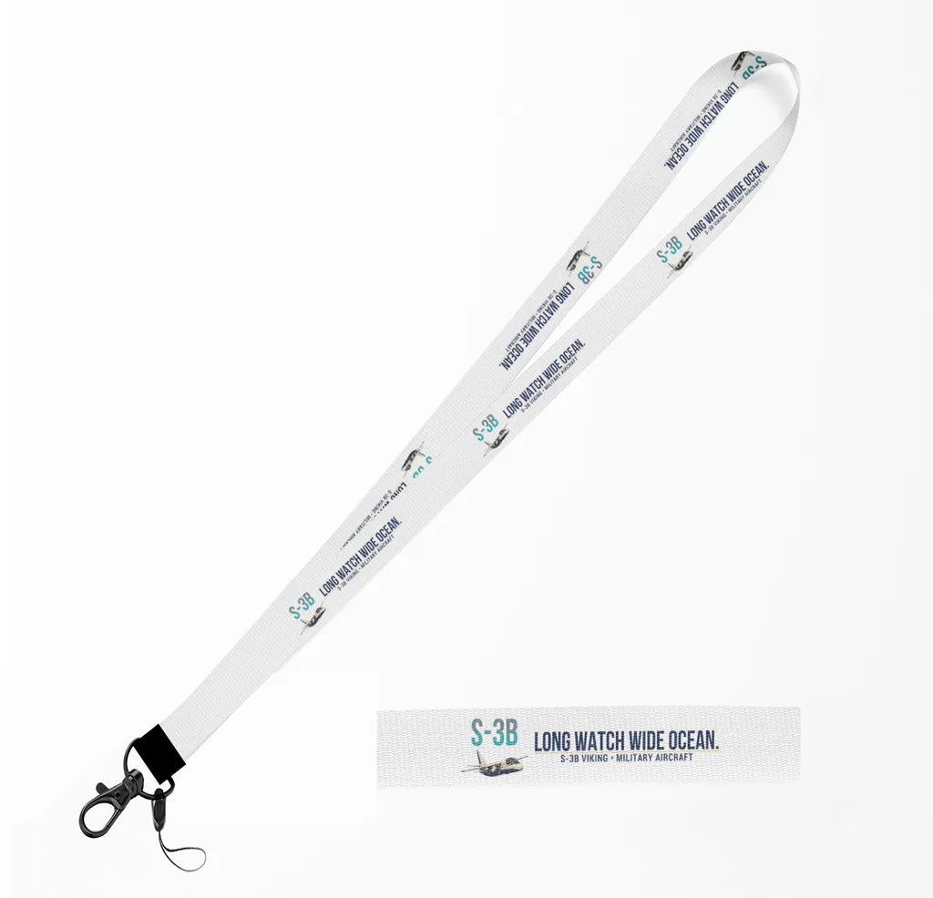 S-3B Viking lanyard - white