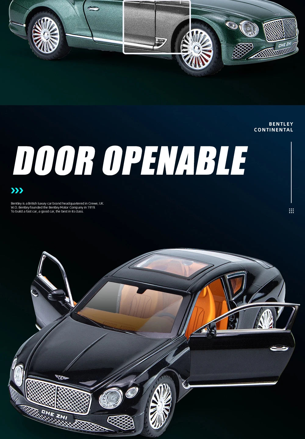 1/24 Bentley Continental GT Alloy Model - view 5