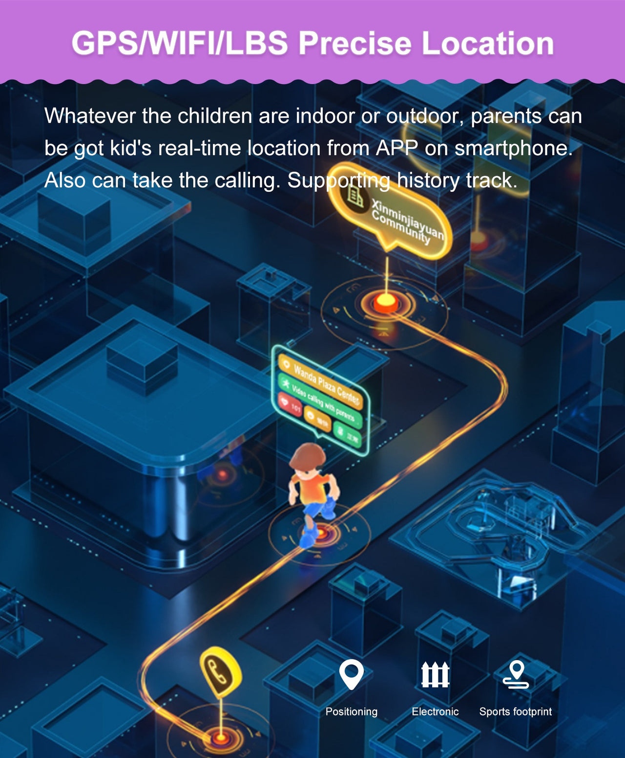 DH20 Children's Smart Watch: Full Netcom 4G, Video Calls, GPS Tracking & SIM Card Support for Students