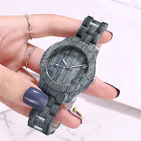 Thumbnail for Fashion Wood Watch Men Bamboo Wooden Watches Movement Clock