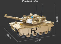 Thumbnail for 1096PCS M1 Abrams Main battle Model - view 3