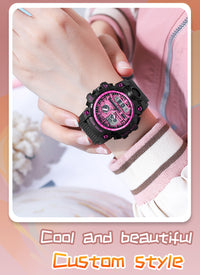 Thumbnail for Waterproof Shock Sports Military Quartz Watch For Male Digital Wristwatch