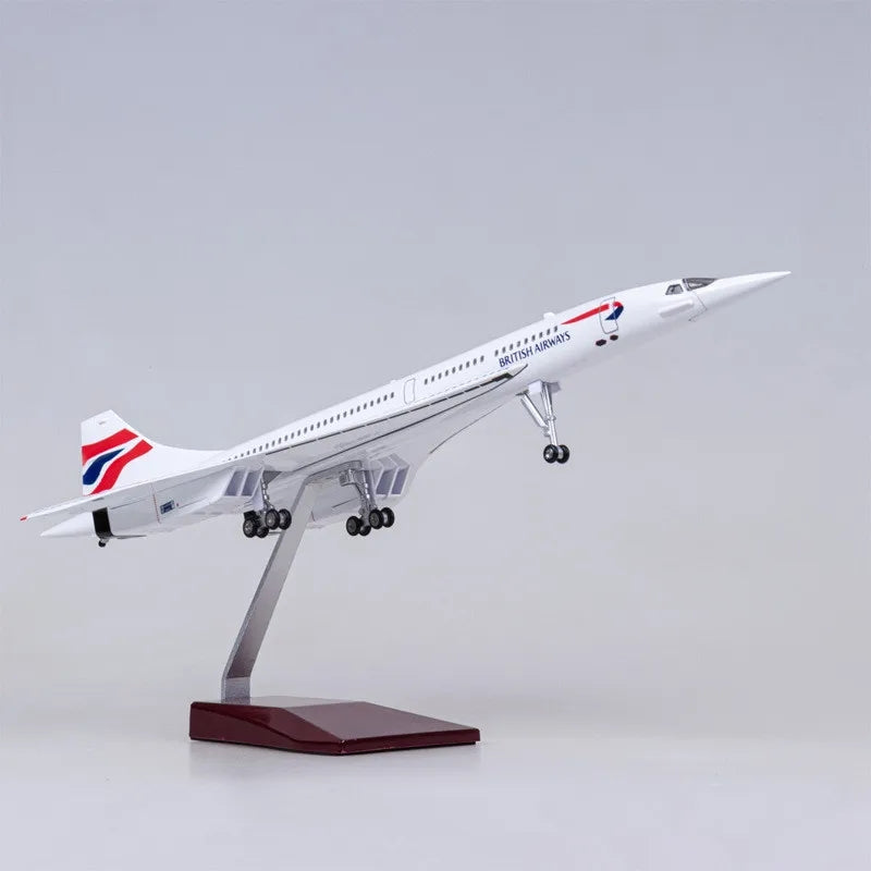 British Airways Concorde Airplane Model (1/125 Scale 50CM)