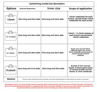 Thumbnail for Waterproof Contrast Color Shoulder Laptop Bag