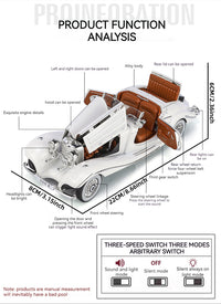 Thumbnail for 1:24 Alloy Vintage Model - Classic 500K & CLK-GTR Series
