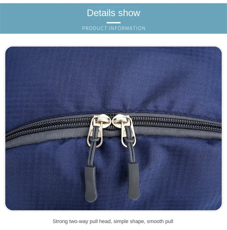 Folding Bag Outdoor Leisure Backpack Fashionable Lightweight Versatile Large Capacity Casual Bag