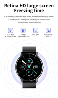 Thumbnail for ZL02D Waterproof Smart Bracelet: Heart Rate, Blood Pressure & Sleep Tracking for Active Lifestyles
