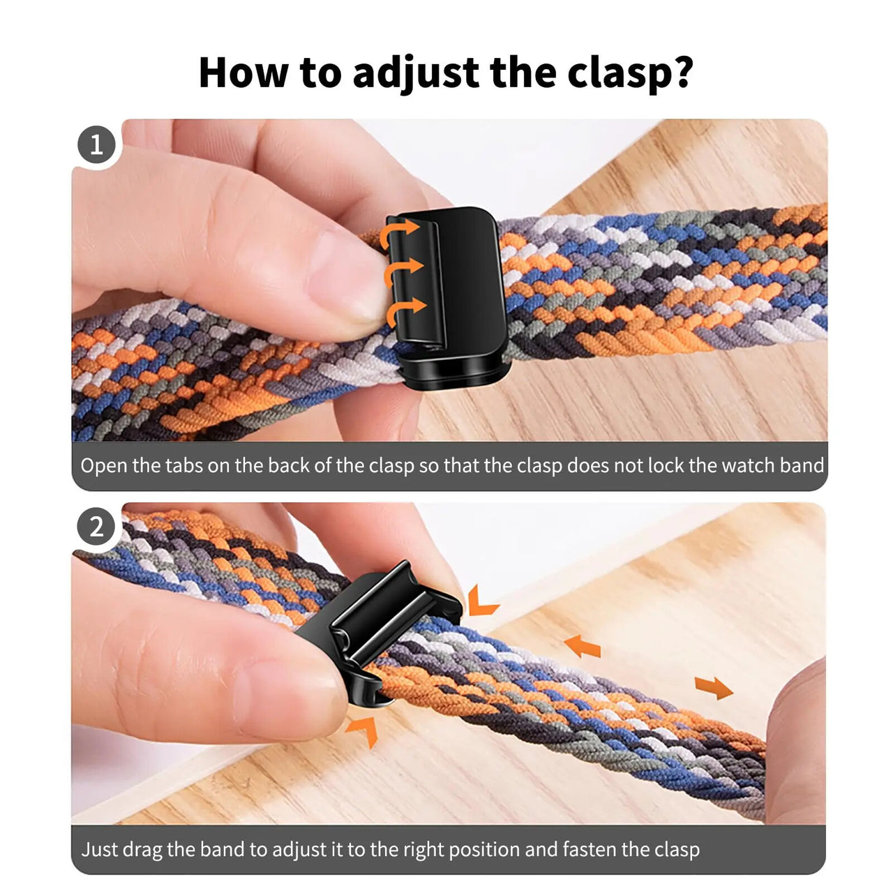 Braided Band For Apple Watch Strap