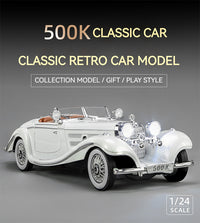 Thumbnail for 1:24 Alloy Vintage Model - Classic 500K & CLK-GTR Series