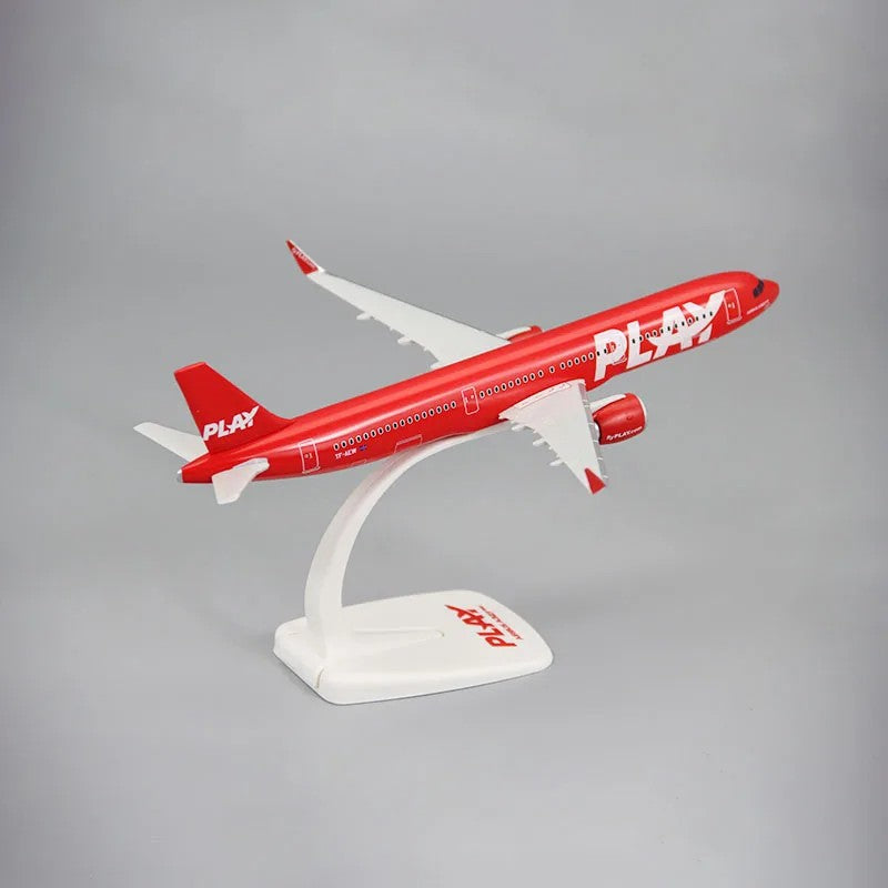 Flyplay Iceland Play Air Airbus 321 neo A321neo Airplane Model (1/200 Scale)