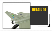 Thumbnail for British Air EF2000 Eurofighter Typhoon Fighter Airplane Mode (1/100 Scale)