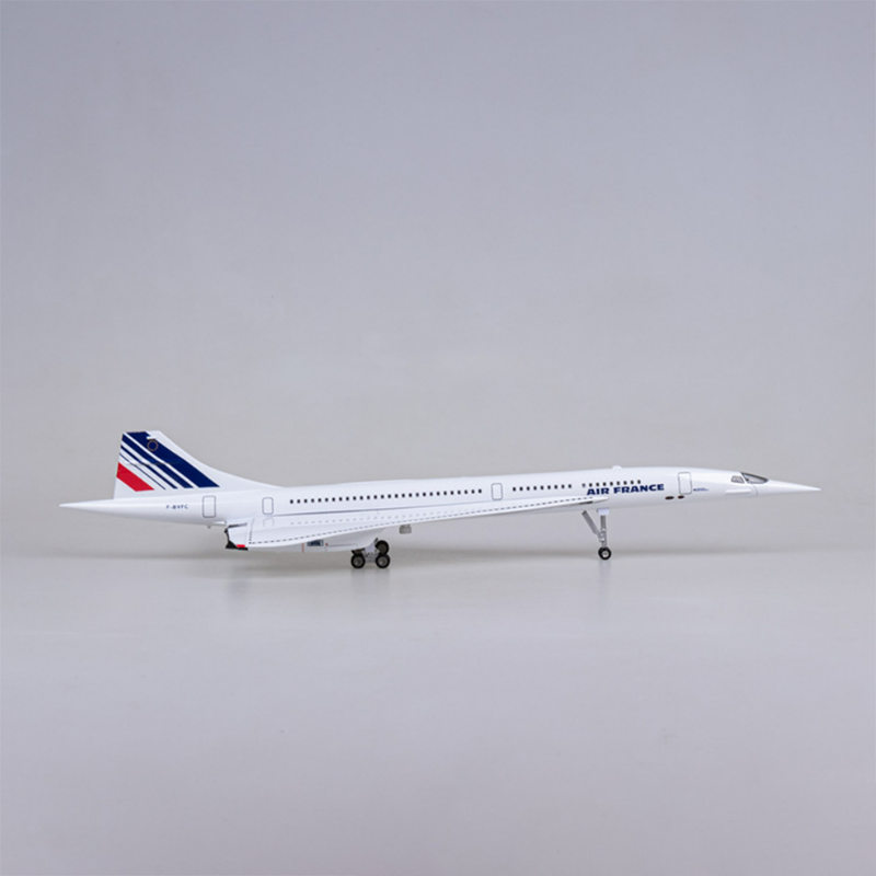 Air France Airline Concorde Airplane Model (1/125 Scale 50CM)