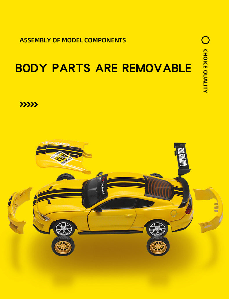 1/42 Ford Mustang GT Alloy Assembly Model