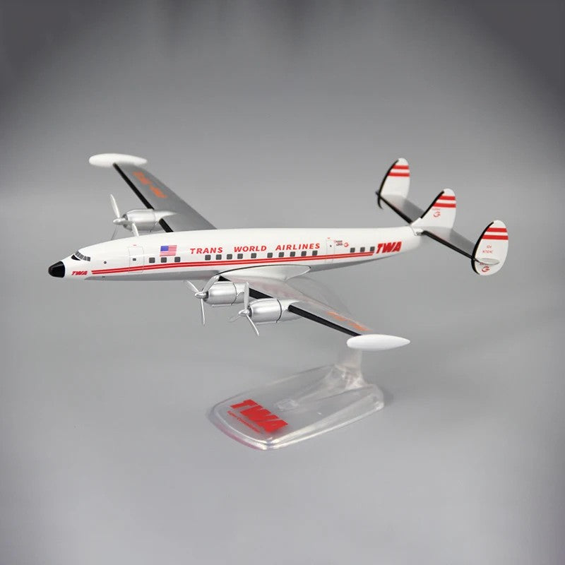 L1049 L-1049  TWA Lockheed Airplane Model (1:125 Scale)