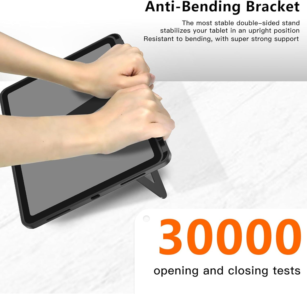 Anti-bending Case For iPad Hardware Bracket Cover With Pen Slot