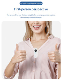 Thumbnail for HD Pocket Action Camera with WiFi, Anti-Shake, Waterproof Case for Helmet/Bicycle With 16GB card