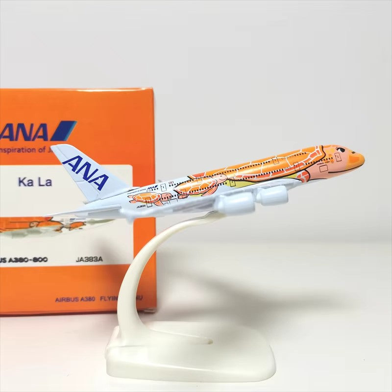 【おまけ付き】ANA AIRBUS A380モデル 1/500 Amazon | A380 ANA全日空 FLYING HONU ANAブルー 1/500スケール