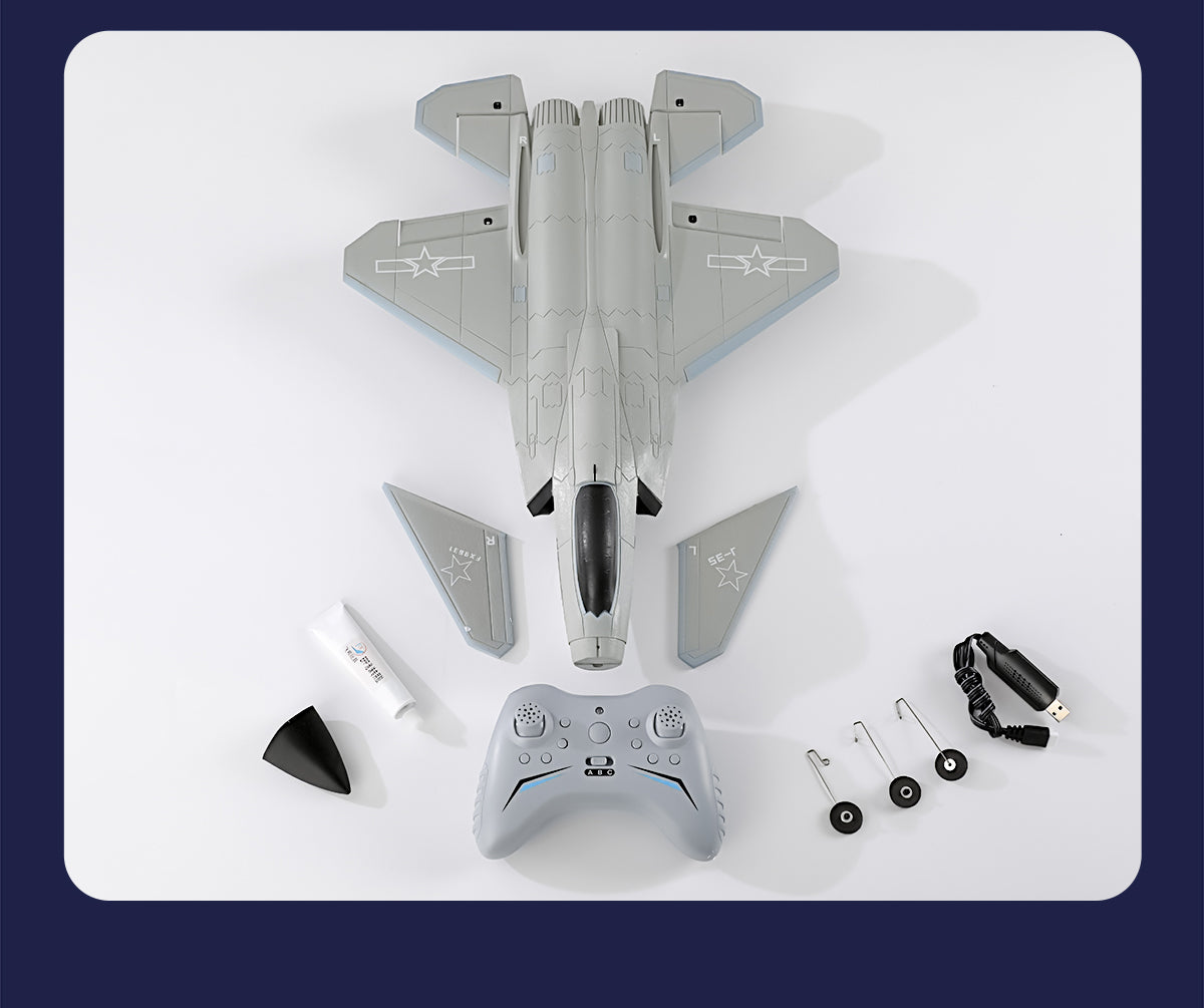 Thelink FX9631 RC Plane 2.4G 4Channels Airplane J-35 Remote Control