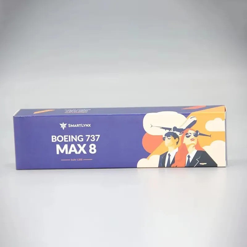 SMARTLYNX Airlines Boeing 737 MAX8 Airplane Model (1:200 Scale)