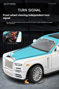 Thumbnail for 1:22 Rolls-Royce Phantom Wraith  Model Car Alloy Diecast 7 Doors Opened Sound Light