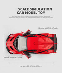 Thumbnail for 1:24 Lamborghini Poison Veneno Model - view 3