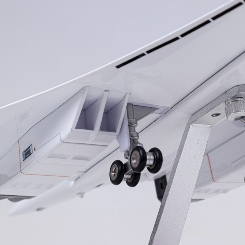 Air France Airline Concorde Airplane Model (1/125 Scale 50CM)