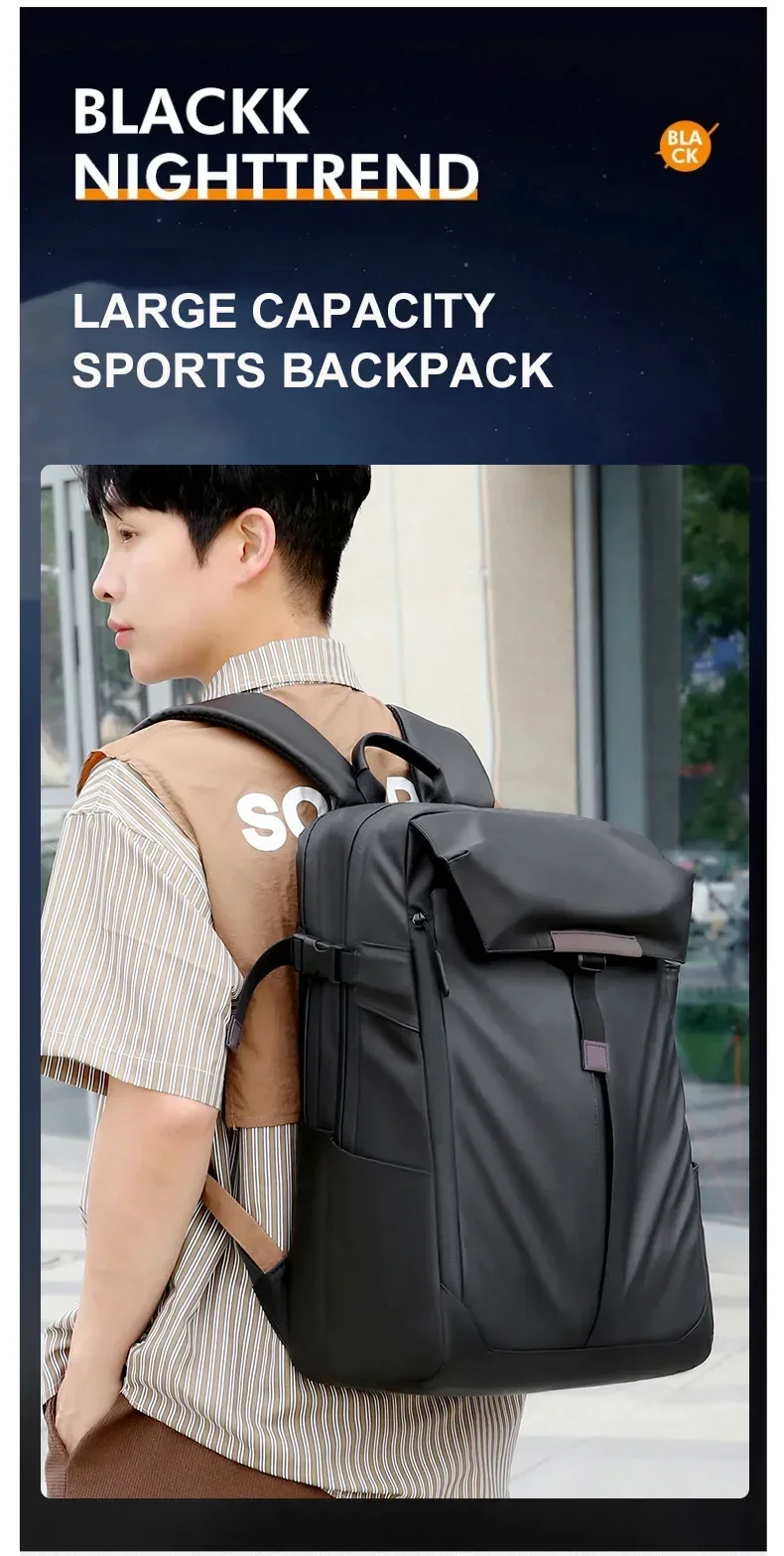 Outdoor Multifunctional Training Travel Nylon Simple Backpack