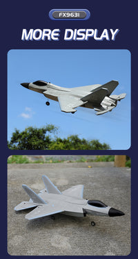 Thumbnail for Thelink FX9631 RC Plane 2.4G 4Channels Airplane J-35 Remote Control