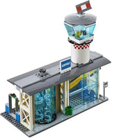 Thumbnail for City Manned Passenger plane Aircraft Building Blocks Bricks Space Shuttle 694PCS Model  60104