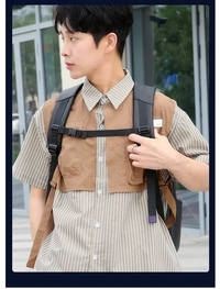 Thumbnail for Outdoor Multifunctional Training Travel Nylon Simple Backpack