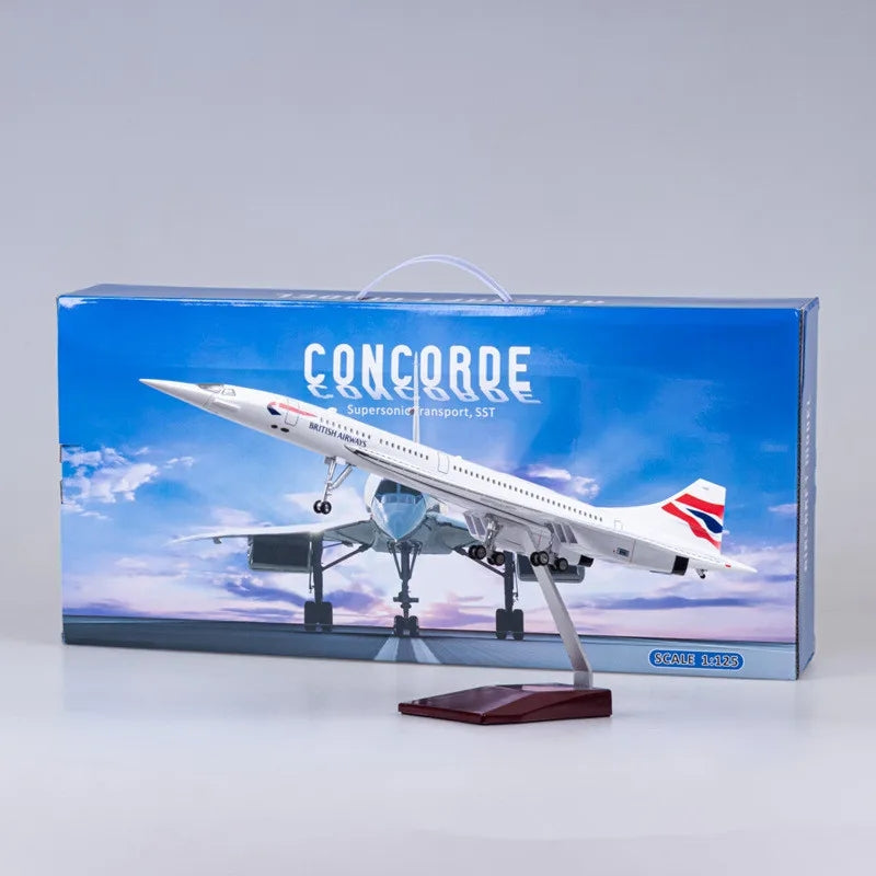 British Airways Concorde Airplane Model (1/125 Scale 50CM)