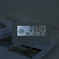 Thumbnail for LED Thermo-Hygrometer Alarm Clock for Indoor